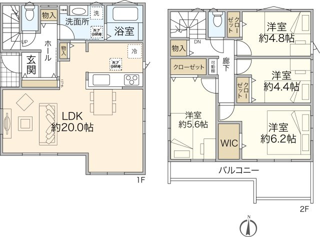 ベルガーデン新吉田東5丁目　～お好みのイメージにカラーセレクト可能（期日有）～の画像