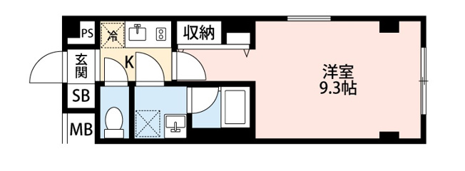 【間取り】 | ｂ’CASA千住大橋