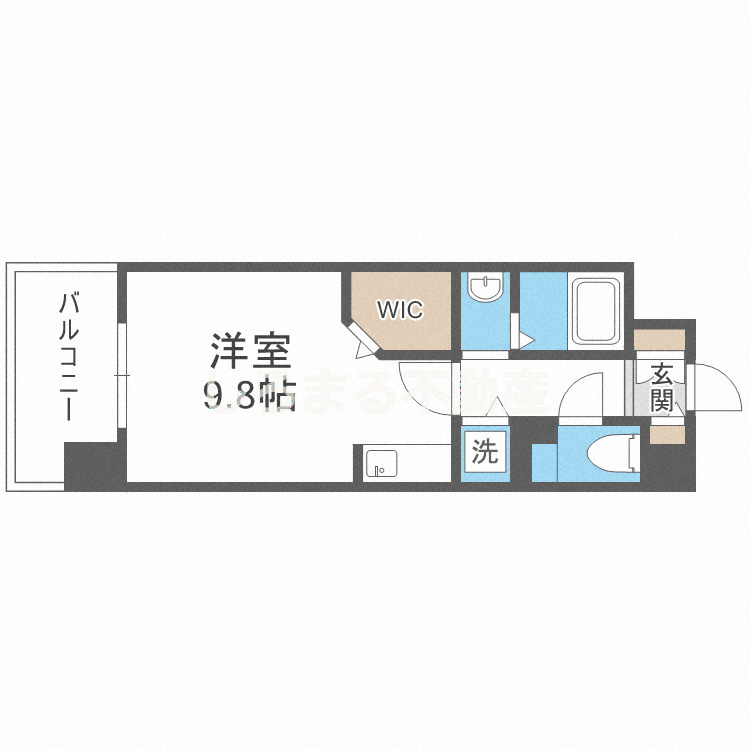レジデンス本町靭公園の間取り