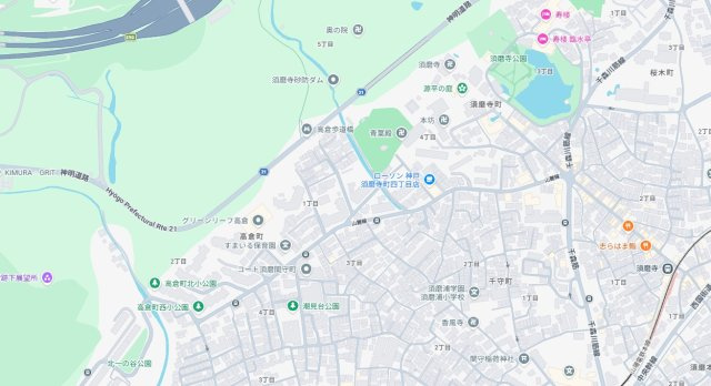 ワコーレ須磨ショアレーンの地図