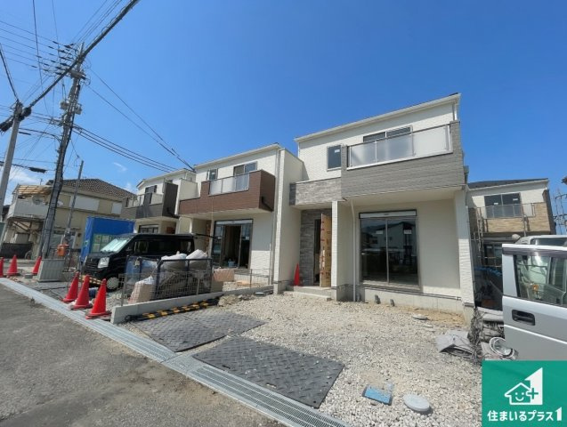 ★5(土)6(日)現地見学可能！★大津市別保　全4邸の外観|現在の進捗状況です！順調に作業進行中、完成が待ち遠しいです！詳細の間取り等、お気軽にお問い合わせください！