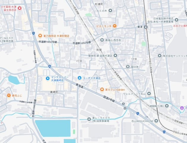 ★29(土)30(日)現地見学可能！★大津市別保　全4邸の地図