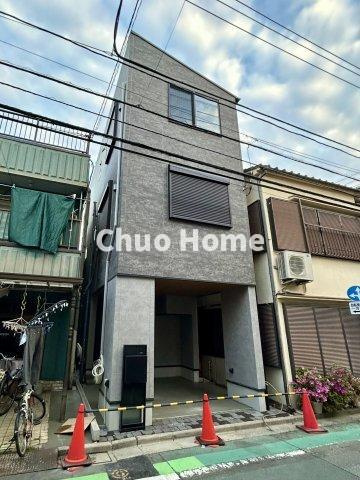 荒川区東尾久2丁目新築分譲住宅の外観|現況写真