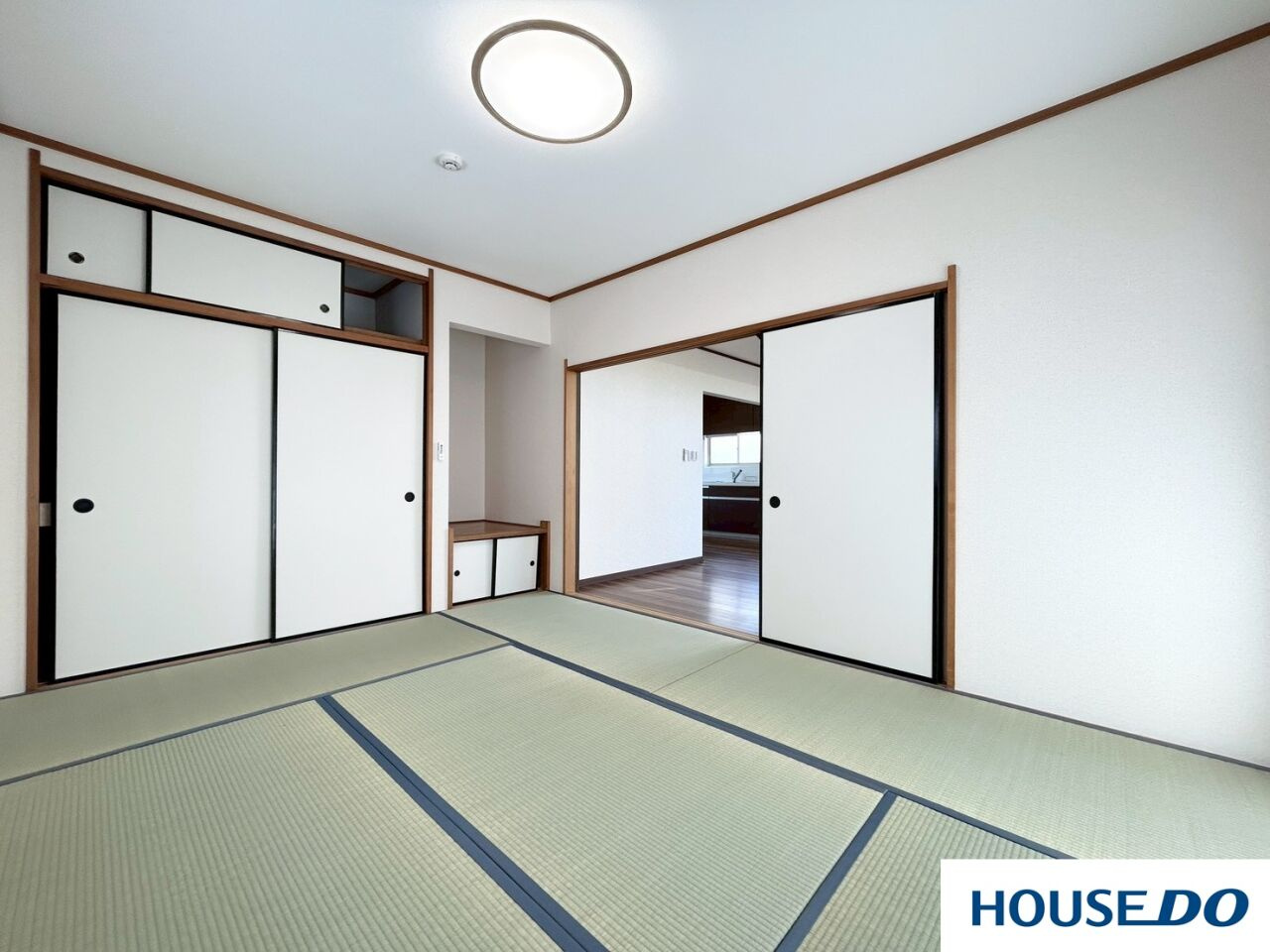 中古戸建　足利市駒場町の和室|和室があれば客間としても活用できます