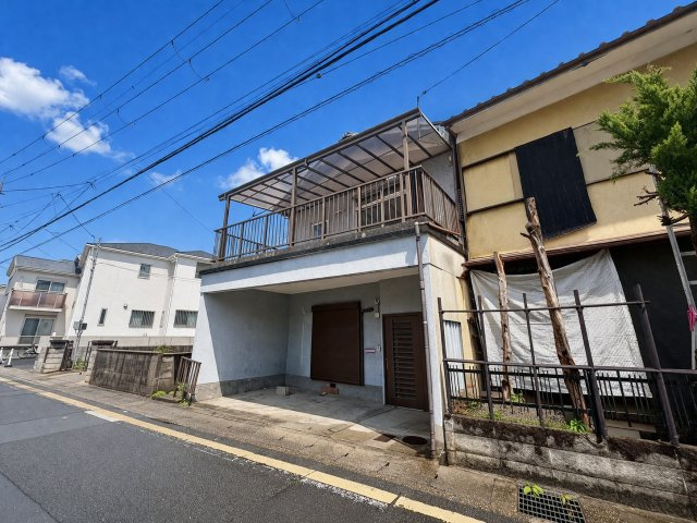 横大路東裏　建築条件無土地の前面道路含む現地写真