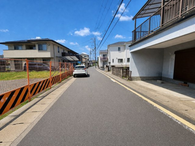 横大路東裏　建築条件無土地の前面道路含む現地写真