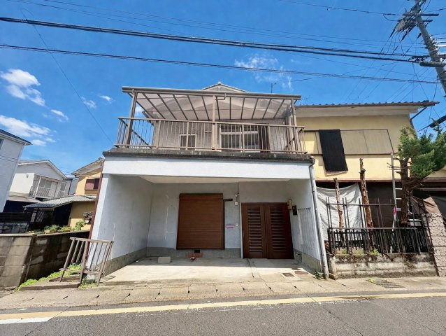 横大路東裏　建築条件無土地の前面道路含む現地写真