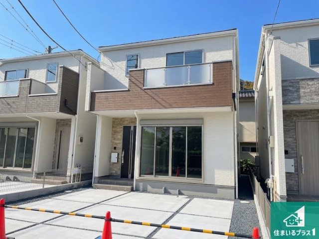 ★大津市別保　第1期　新築一戸建ての外観|安心の10年保証！外観を美しく保ち、雨水で汚れを落とします！気になることがありましたら、お気軽にお問い合わせください！