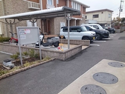 【駐車場】 | シャノアール西大井Ⅱ | 駐車場です