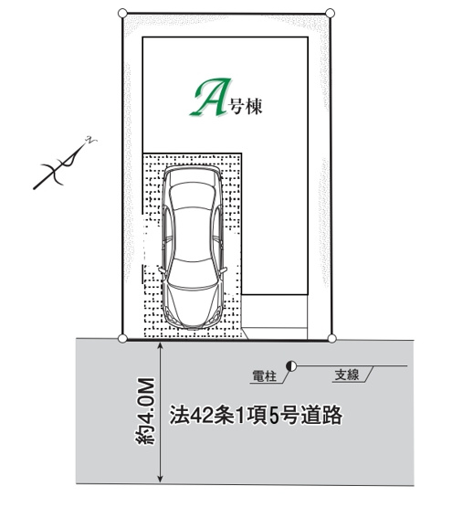【区画図】 | 和光市白子3丁目　新築一戸建住宅　全1棟　（成増店） | ZEH水準の省エネ住宅
※図面を基に作成しています。現況と異なる場合は現況を優先いたします。