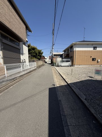 和歌山市西高松2丁目・土地・56970の前面道路含む現地写真