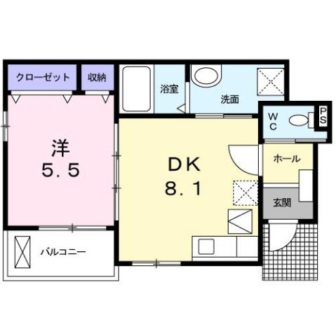 サニーコート城山の間取り