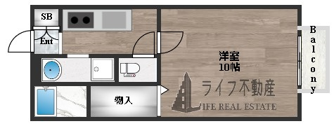 イーストフラワーの間取り