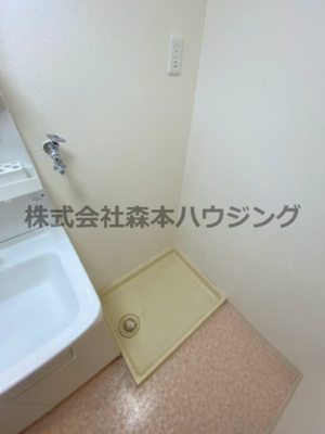 【設備】 | 　サンハイツ寝屋川 | 室内洗濯機置き場です