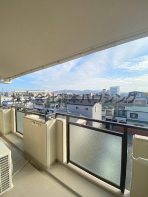 【展望】 | 　サンハイツ寝屋川 | 室内からの眺望です
