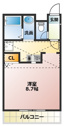 【間取り】 | 充実した1人暮らしにぴったりのお部屋です！