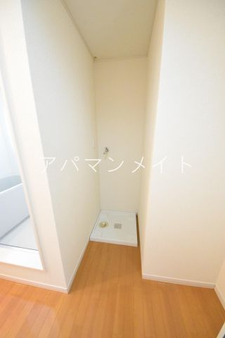 【設備】 | ラクエスタゆめが丘A棟 | 洗濯機置場になります 
