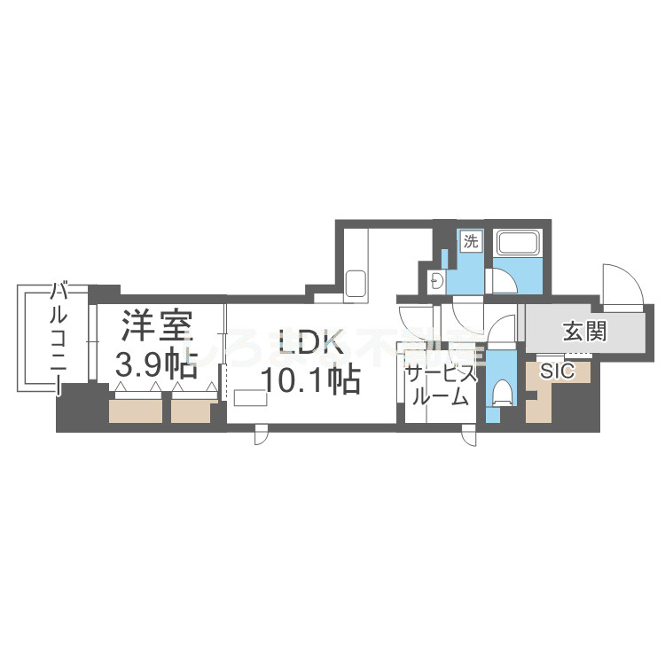 アーバネックス堺筋本町の間取り