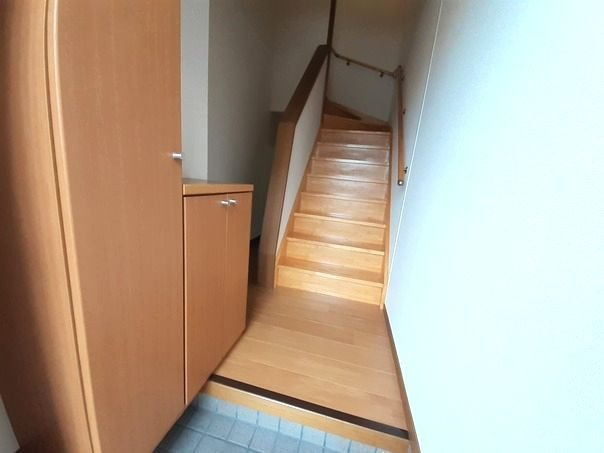 レジデンス北泉　Ｂの玄関|ゆったりとした玄関です