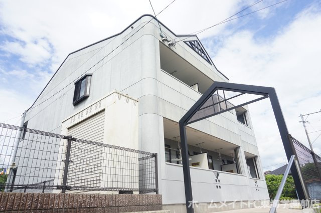 熊本市北区麻生田２丁目のアパートの外観