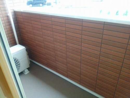 アンジュＴのバルコニー