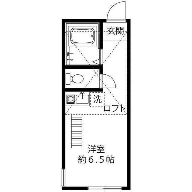 横浜市鶴見区上の宮１丁目のアパート