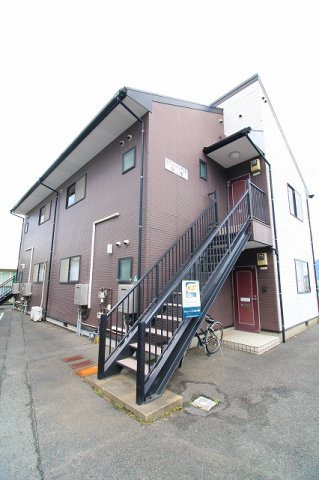 タウンハイツTOEI　B棟の外観|外観もきれいです