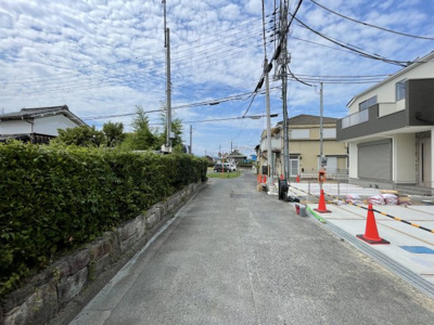 【前面道路含む現地写真】 | 別保２丁目　１期２号地
