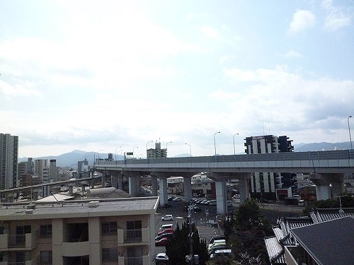 ライオンズマンション城野駅前のセキュリティ|リビング側バルコニーからの眺望