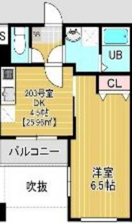 【間取り】 | Belle Aube大久保
