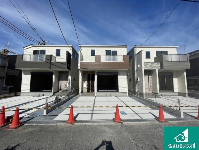大津市別保　第1期　新築一戸建ての外観|安心の10年保証！外観を美しく保ち、雨水で汚れを落とします！
