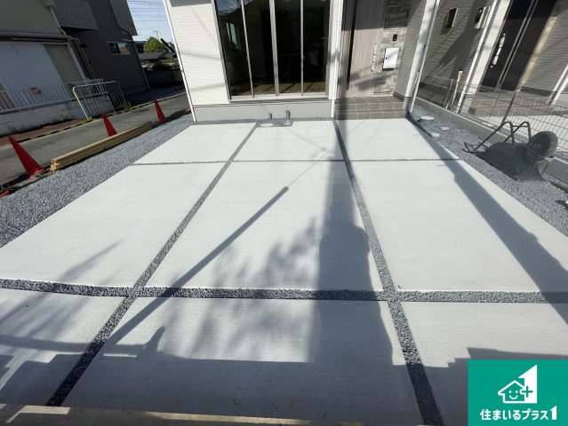 大津市別保　第1期　新築一戸建ての駐車場|駐車スペース！散水栓があるので、こまめに愛車を洗えます！