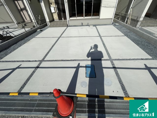 大津市別保　第1期　新築一戸建ての駐車場|駐車スペース！散水栓があるので、こまめに愛車を洗えます！
