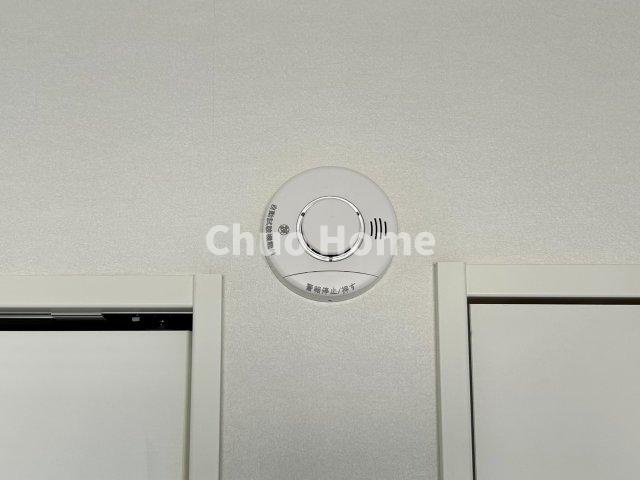葛飾区亀有4丁目新築分譲住宅の防犯設備|火災報知器
