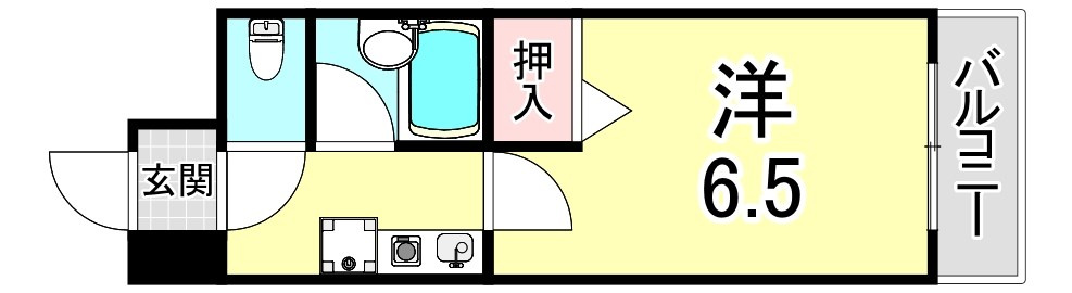 アリアーレ愛宕山の間取り