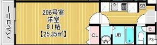 【間取り】 | Belle Aube大久保
