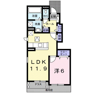 【間取り】 | プラシド・ラウレア