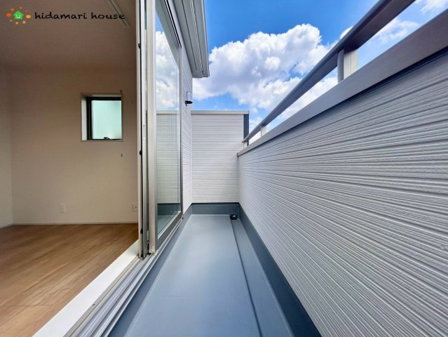 上尾市小泉　新築戸建　リーブル01のバルコニー