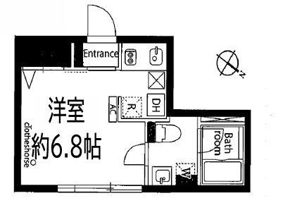 アヴァンタージュ恵比寿の間取り