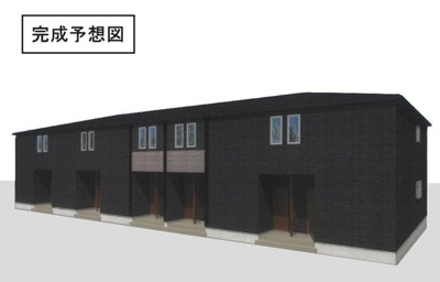【外観】 | 仮）西庄アパートⅡ | 外はこのようになっています