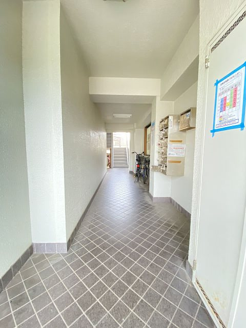 木谷ハイツのロビー