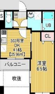 【間取り】 | Bell Aube大久保