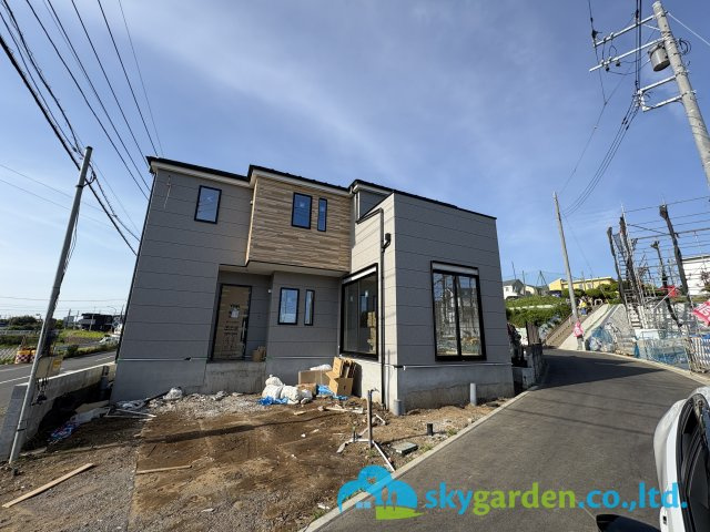 藤沢市下土棚2期　新築戸建　全１棟の前面道路含む現地写真|前面道路含む現地写真です
