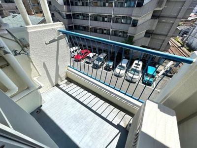 【バルコニー】 | グレイスメゾン城所(グレイスメゾンキドコロ) | 別号室参考写真
