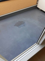 外からの目が気にならないバルコニーで洗濯物が干せます