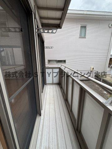 仲介手数料０円！ルース　リーリヤのバルコニー