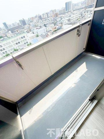 みおつくし桑津のバルコニー