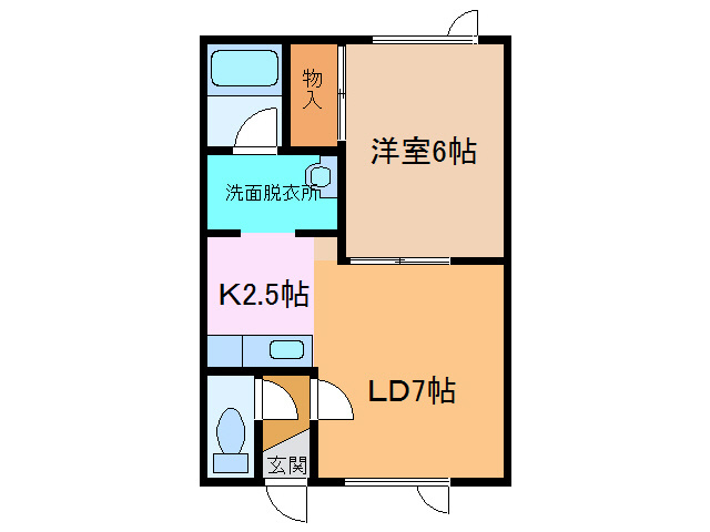 ウエストコートの間取り