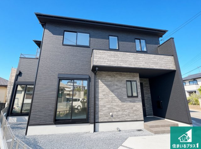 姫路市青山　第1期　新築一戸建ての外観|お客様に長く安心して住んでいだだける事にこだわった家づくり！住んでからのアフターサービスにもしっかりと取り組んでいます！