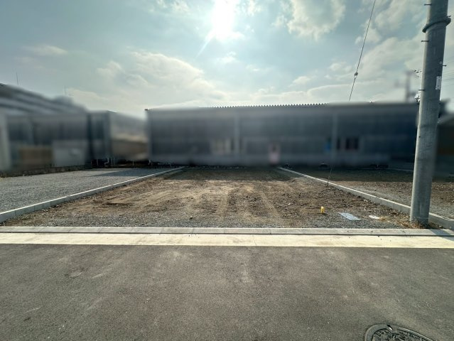 加古川町河原2号棟の外観|更地の状態です